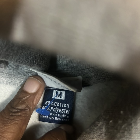 Universal Studios Simpsons Duff beer hooded Sweatshirt Men’s Medium - Picture 4 of 10